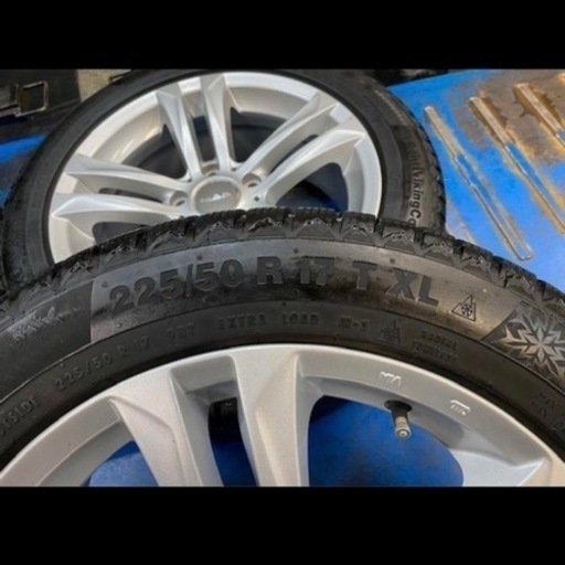 美品スタッドレス MAK ビマー BMW 3シリーズ F30 F31 17インチ