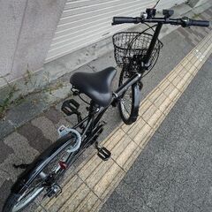 Jeep[ジープ]JE-206G 20吋折り畳み自転車 外装6段/ブラック