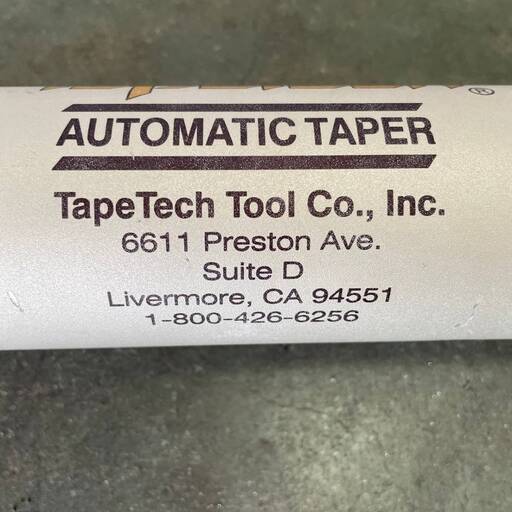 TapeTech】 テープテック Tool 自動 テーパー パテ ツール TapeTech
