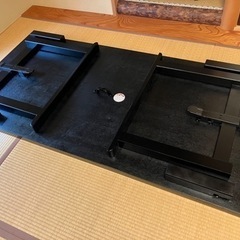 飲食店用　平安対面 六人膳 和洋兼用テーブル