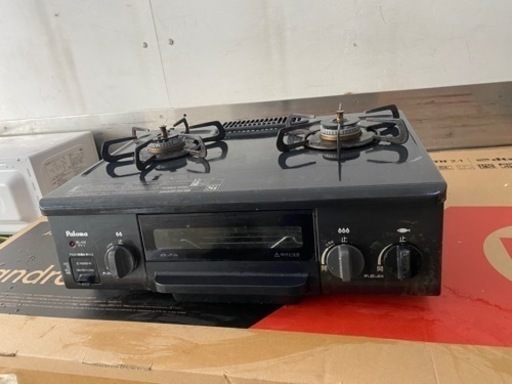 配送可能 Paloma(パロマ) ガステーブル コンパクト 水無し片面焼き