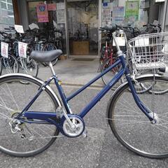 中古自転車２８６８　前後タイヤ新品！　２７インチ　６段ギヤ　LE...