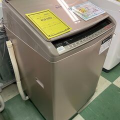 洗濯機　ヒタチ　BW-DV100C　2019年製　貝塚市　二色浜...