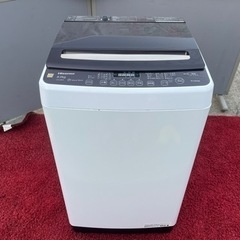 ☆L55　洗濯機　Hisense  　2019年製　8.0㎏