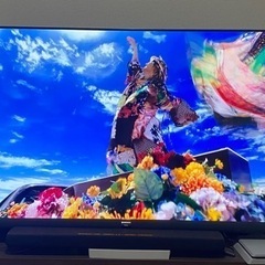 格安！65型液晶テレビ（引き取りのみ）JBLサウンドバー搭載！