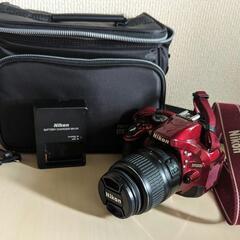 Nikon/ニコン*D5200 レッド/デジタル一眼レフカメラ