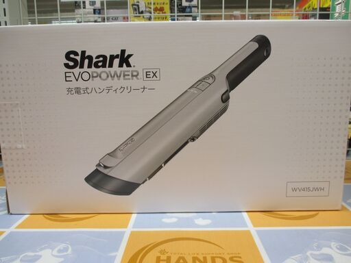 値下げ】シャーク Shark WV415JWH 充電式ハンディクリーナー 未使用品 