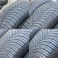 【美品】225/60R17 ミシュラン　オールシーズンタイヤ　アルファード純正アルミ