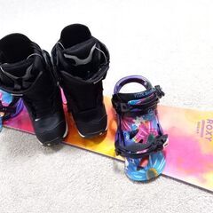 【お取引中】【スノボ3点セット】BURTON／ROXY／GL／ボ...