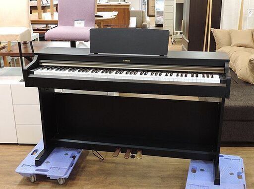(Y)北大前! 札幌 引取 YAMAHA/ヤマハ 電子ピアノ YDP-88Ⅱ ダ－クロ－ズウッド調仕上げ 1996年製 椅子付き 動作品 鍵盤楽器