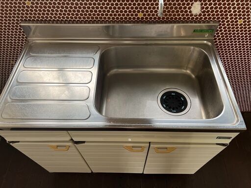 貴重】TOYO KITCHEN トーヨーキッチン 家庭用 流し台 1槽 シンク TOYO