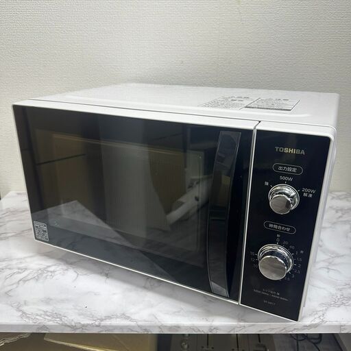 電子レンジ　東芝 ER-SM17 ホワイト 2019年製