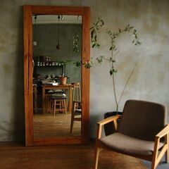 a.depeche（アデペシュ）のold teak mirror