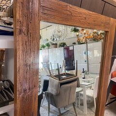 a.depeche（アデペシュ）のold teak mirror
