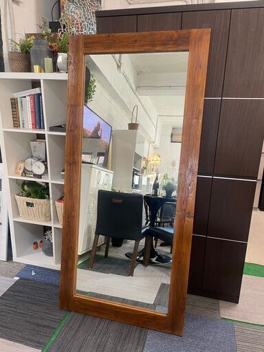 a.depeche（アデペシュ）のold teak mirror