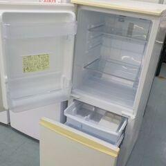 ID164352　2ドア冷蔵庫　137L　シャープ　22018年製　ST-A14D-W