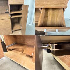 W 15574 3枚扉キッチンボード 食器棚 ◇大阪市内・東大阪市他 5,000円