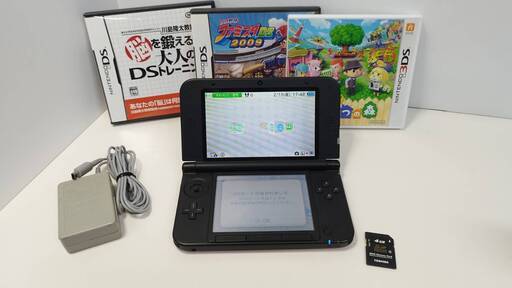 Nintendo 3DS LL SPR-001 おまけソフト3本付き！