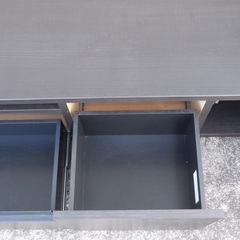 直接引き取りのみ】 テレビ台 ブラウン R5-0110-⑨