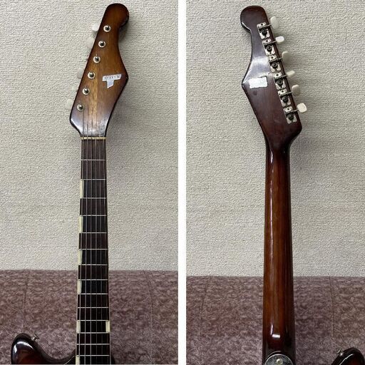 希少！ TEISCO(テスコ) SS-2L◇ビザール エレキギター◇ジャパン