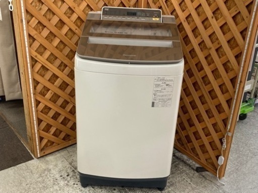 【愛品館江戸川店】パナソニック　10.0kg全自動洗濯機　2018年製　お問い合わせID：142-031700-007