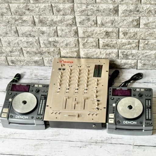 Vestax DJミキサー DENON コントローラー２台セット
