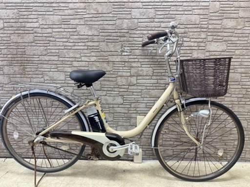 新春SALE東京23区配達無料　新基準　ブリヂストン　アシスタ　4Ah リチウム 電動自転車 中古 1899