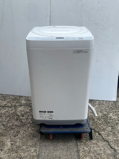 SHARP シャープ 7.0kg全自動洗濯機 ES-T709  （16） ES-T709ふろ水ポンプホース 付き　お近くなら無料配達いたします