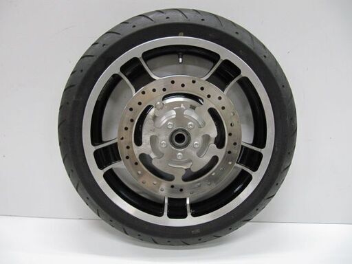 ハーレー純正 FLTRX フロントホイール＆タイヤ09年~ノーマル戻しに【バイクパーツ高価買取アールワン田川】