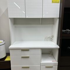 ジモティ来店特価!!　食器棚　ニトリ　ホワイト　　J-0113