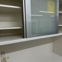 ジモティ来店特価!! 食器棚 松田家具 ホワイト J-0114