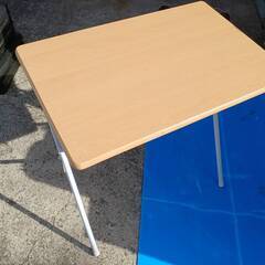 ニトリ 折り畳みデスク 子供部屋 作業台 収納整理 リビング簡易家具