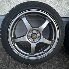 215/45r17 17x7j pcd100 5Hレガシープリウスなど