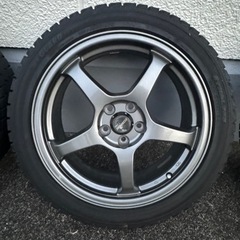215/45r17 17x7j pcd100 5Hレガシープリウスなど
