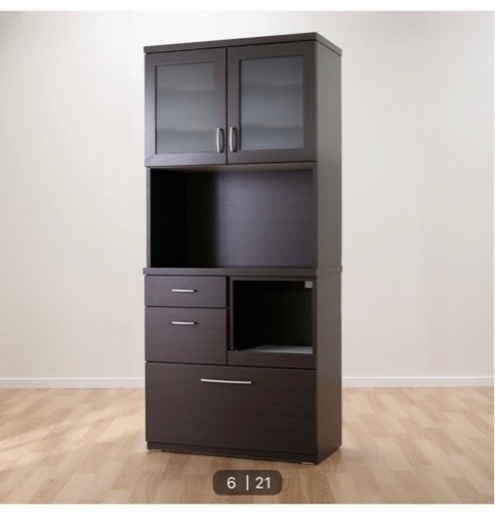 と*ん様 NITORI キッチンボード モデナ 収納 食器棚 幅120cm 家具 ニトリ 食器棚 と*ん様 NITORI キッチンボード モデナ 収納 食器棚 幅120cm