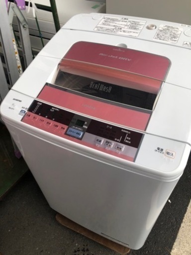 福岡市内配送設置無料　日立 HITACHI BW-8TV  [全自動洗濯機 ビートウォッシュ （8kg）