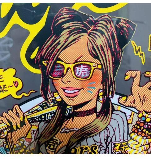 ロッキンジェリービーン 阪神タイガース シルクスクリーンポスター 2枚