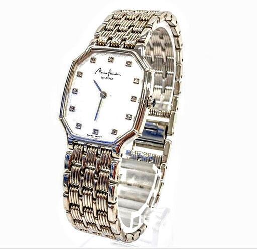 貴重品 美品　ブランドMarino Focardi マリノフォカルディ 腕時計 石付き SILVER 925刻印 SM-9MI 1110246 完動品 57.9ｇ ケース付き\n\n総重量：57.9ｇ\n稼働状況：◯\n龍頭：◯