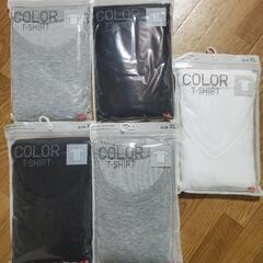 新品 ユニクロ Tシャツ 半袖 XL 5枚セット