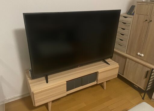 55インチTV \u0026 TV台