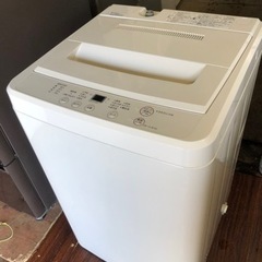 福岡市内配送設置無料　4.5kg 全自動洗濯機 AQW-MJ45 人気の無印良品 ホワイトカラー