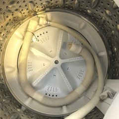 福岡市内配送設置無料　4.5kg 全自動洗濯機 AQW-MJ45 人気の無印良品 ホワイトカラー