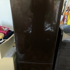 【ネット決済】冷蔵庫　Panasonic ブラウン　168L