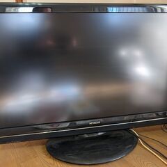 液晶テレビさしあげます。液漏れ有り。L37-XV02