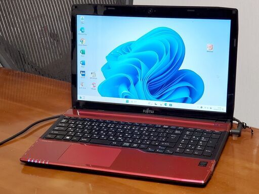 富士通15インチ【win11 + win10】【起動8秒 CPUスコア5298】i7 SSD240GB office JW-CAD