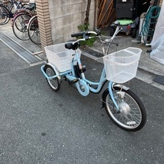 ミムゴ電動三輪自転車アシラクチャーリーかなり綺麗