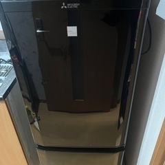 決まりました！三菱　ノンフロン冷凍冷蔵庫 MR-P15EC-KK...
