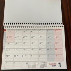 【ネット決済・配送可】2024  卓上カレンダー