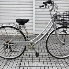 【ネット決済・配送可】【27インチ自転車】ダイニチ製　6段変速　...