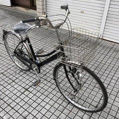 【26インチ自転車】ダイニチ製　内装3段変速付　LEDダイナモ使用　前後タイヤ　前カゴ、サドル新品❗️若林自転車　浜大津店　SALE中❗️